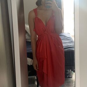 Y2K Red Banana Republic Dress